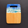 Ocean Wave Bamboo Serving Board