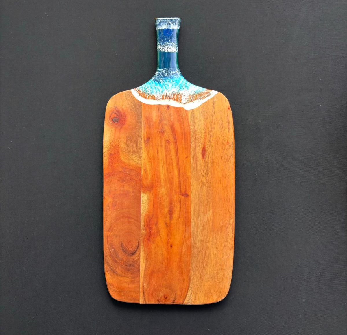 Ocean Wave Bamboo Serving Board